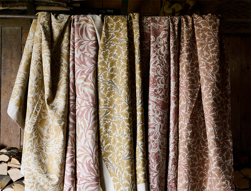 Spill Resistant V&A collection brown selection